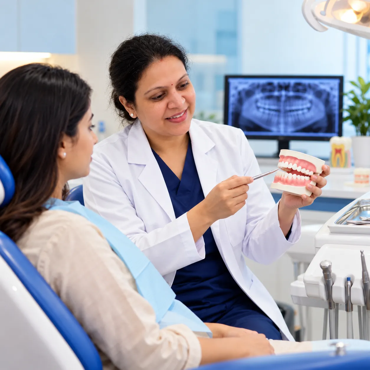 Preventive dental examination and risk assessment